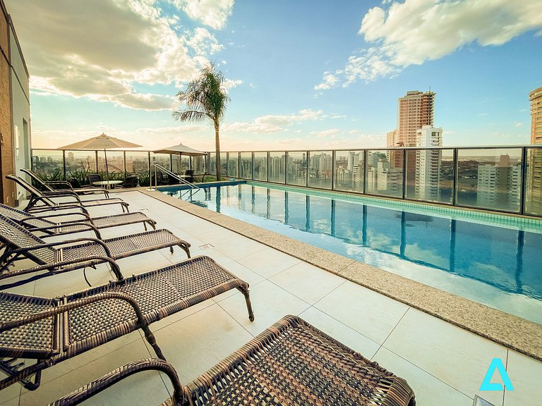 Piscina Rooftop, Jd Goiás, Metropolitan Barcelona