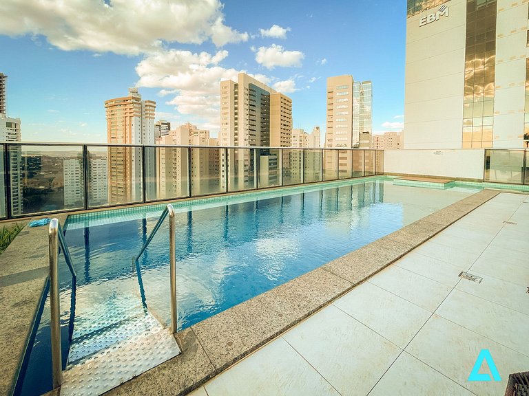 Piscina Rooftop, Jd Goiás, Metropolitan Barcelona