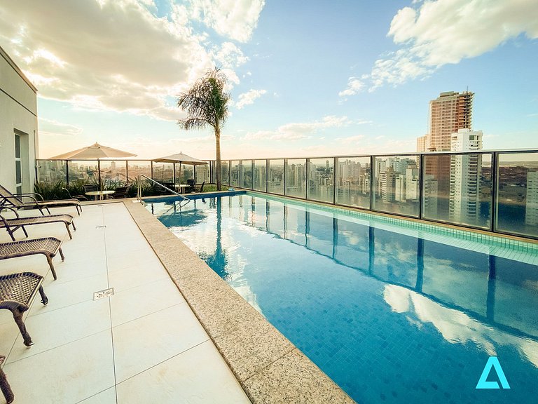 Piscina Rooftop, Jd Goiás, Metropolitan Barcelona