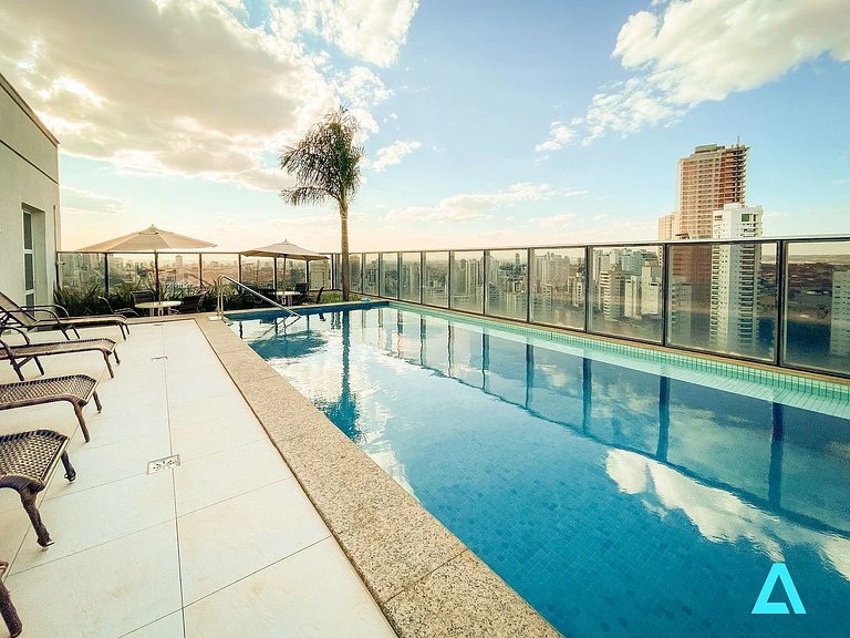Piscina Rooftop, Jd Goiás, Metropolitan Barcelona