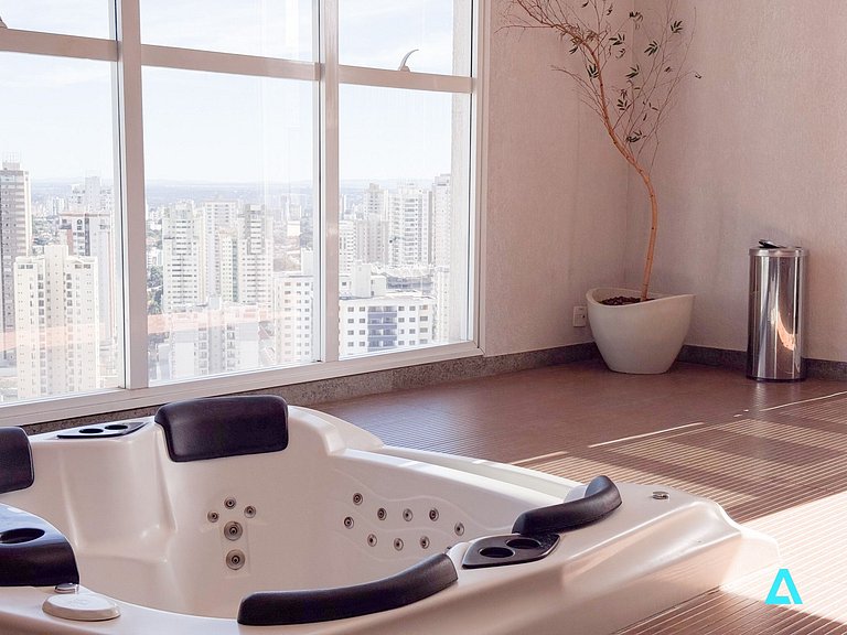 Piscina Rooftop, Jd Goiás, Metropolitan Barcelona