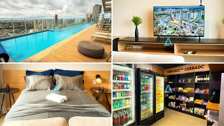 Studio - Metropolitan - Jardim Goiás - Academia - Portaria 2