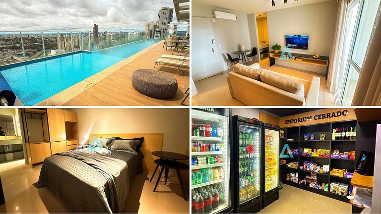 Flat, Piscina na Cobertura, Metropolitan Sidney - 3min Shopp