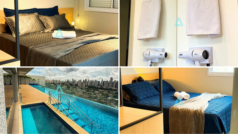 2Q, Piscina na Cobertura, Metropolitan Sidney - 3min Shoppin